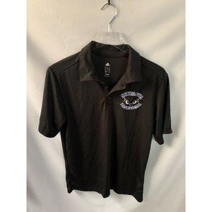 Adidas Black S  Seymour Basketball Golf Polo Shirt